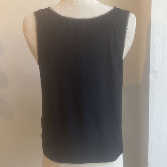 Of Two Minds Deconstructed Silk Ruffle Top size S - Picture 5 of 6